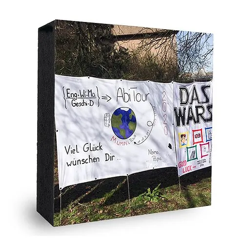 Abi Plakat als Bildgeschenk