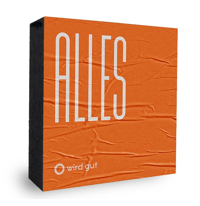 PO-ALLES wird gut orange