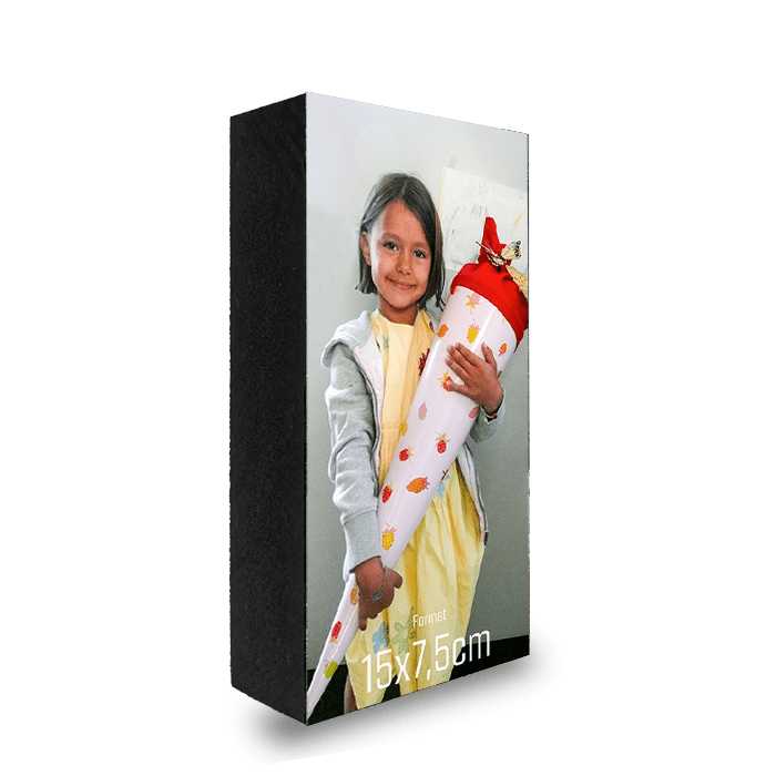 Einschulung Geschenk Bild auf Holz