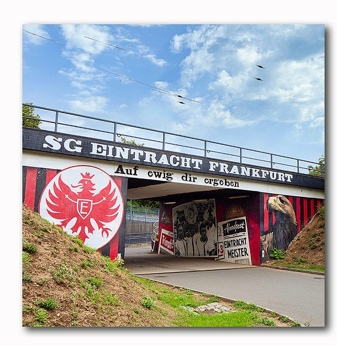 Bild Eintracht Frankfurt Brücke