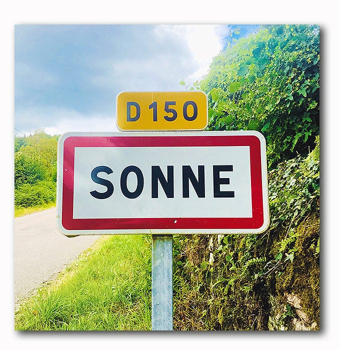 Sonne Schild Bildgeschnek