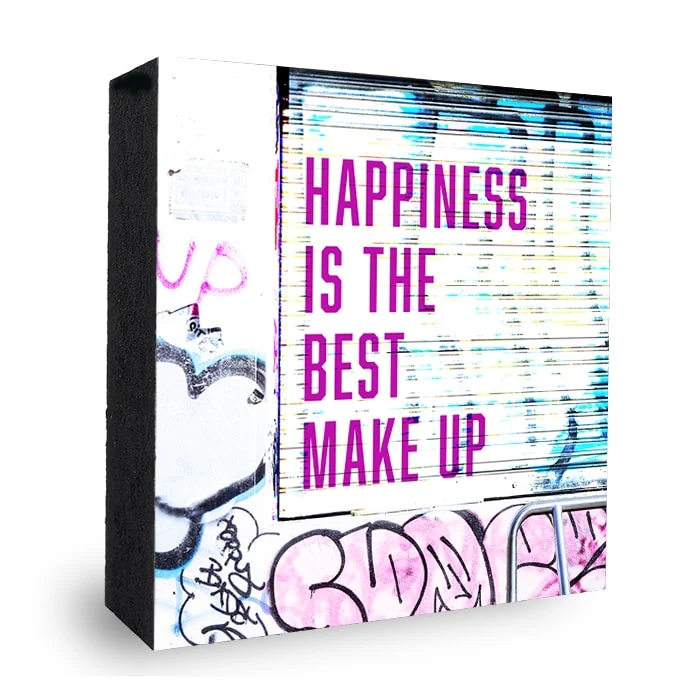 Happiness is the best make up