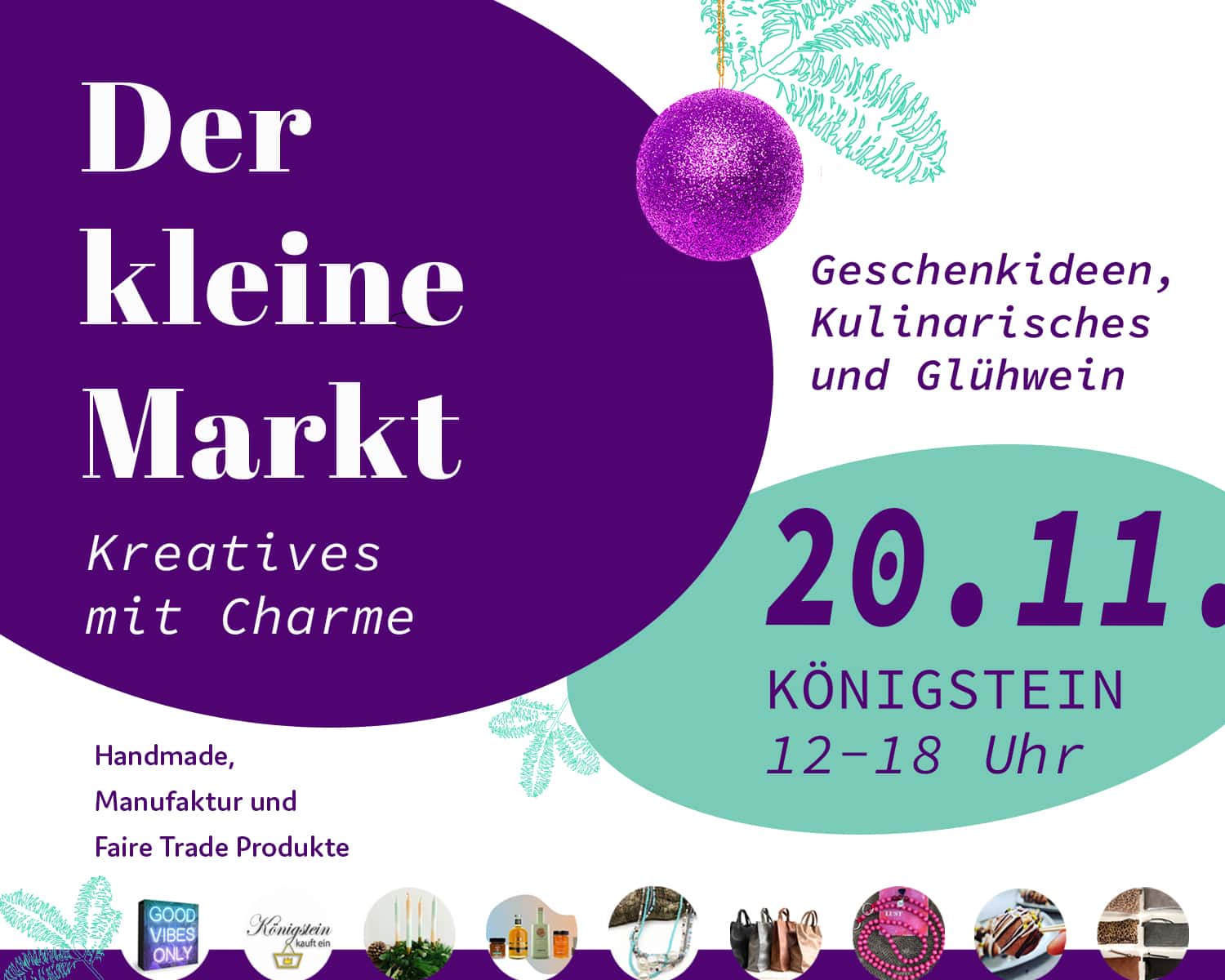 Der kleine Markt - Koenigstein 20. November
